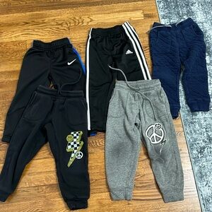 5 pairs bundle boys sweatpants 4T